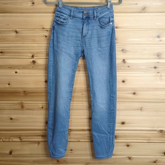 DL1961 Womens Jeans 28 Blue Florence Skinny Light Wash 26.5" Inseam - Picture 1 of 10